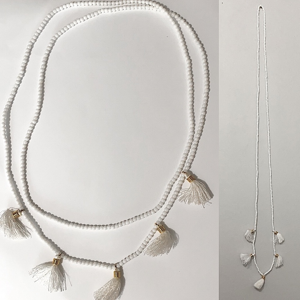 NWOT! Lisi Lerch mini tassel wrap necklace 🤍